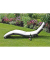 Sonnenliegen Caracas braun Aluminium
