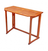 Gartentisch Santa Fe braun rechteckig 50,0 x 100,0 x 75,0 cm