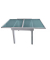 Gartentisch Lola grau quadratisch 65,0 x 65,0  130,0 x 75,0 cm