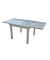 Gartentisch Lola grau quadratisch 90,0 x 90,0  180,0 x 75,0 cm