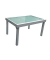 Gartentisch Lola grau rechteckig 90,0 x 135,0  270,0 x 75,0 cm