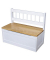 Sitztruhe Kinder 314103-2 braun, weiß Holz 60,0 cm