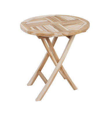 Gartentisch Java natur rund Ø70 x Ø70 x 75,0 cm Gartentisch Java natur rund Ø70 x Ø70 x 75,0 cm
