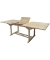 Gartentisch Solo natur rechteckig 100,0 x 180,0  240,0 x 75,0 cm
