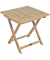 Gartentisch Solo natur quadratisch 50,0 x 50,0 x 50,0 cm