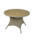Gartentisch Bastia braun rund Ø100 x Ø100 x 73,0 cm