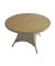 Gartentisch Bastia braun rund Ø100 x Ø100 x 73,0 cm