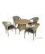 Gartentisch Bastia braun rund Ø100 x Ø100 x 73,0 cm