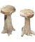 Bartisch-Set Surga, natur Holz, 3-teilig