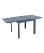 Gartentisch Elena anthrazit quadratisch 90,0 x 90,0  180,0 x 75,0 cm