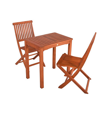 Sitzgruppe AngwinPittsburgh, natur Holz, 3-teilig