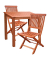 Sitzgruppe AngwinPittsburgh, natur Holz, 3-teilig