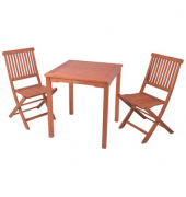 Sitzgruppe AngwinPittsburgh, natur Holz, 3-teilig