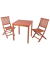 Sitzgruppe AngwinPittsburgh, natur Holz, 3-teilig