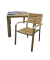 Sitzgruppe Florence, silber Kunststoff, Metall, 5-teilig