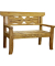 Gartenbank Padar 940229 natur Holz 135,0 cm