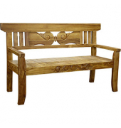 Gartenbank Padar 940230 natur Holz 150,0 cm