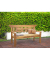 Gartenbank Padar 940230 natur Holz 150,0 cm