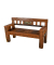 Gartenbank Sumba 940234 braun Holz 150,0 cm