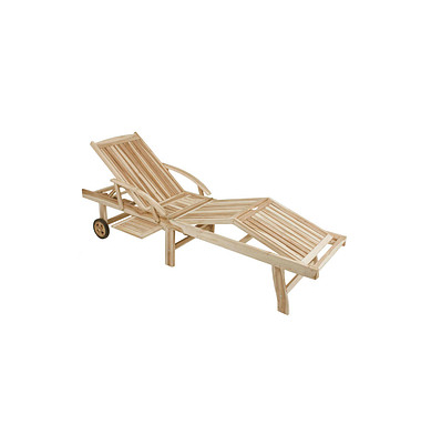 Sonnenliege Java natur Holz
