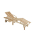 Sonnenliege Java natur Holz