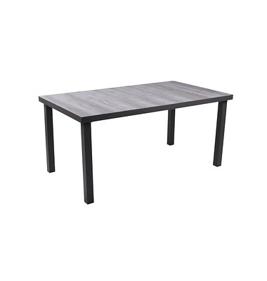 Gartentisch Rana grau rechteckig 90,0 x 162,0 x 75,0 cm