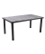 Gartentisch Rana grau rechteckig 90,0 x 162,0 x 75,0 cm
