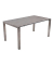 Sitzgruppe Sienna, silber Kunststoff, Metall, 9-teilig