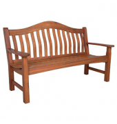 Gartenbank Kingston 985264 natur Holz 151,0 cm