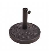 Sonnenschirmständer 504224 schwarz, Metall