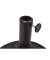 Sonnenschirmständer 504224 schwarz, Metall