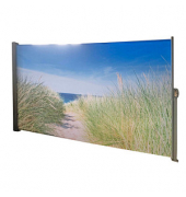 Seitenmarkise Nordseeküste mehrfarbig 160,0 x 300,0 cm