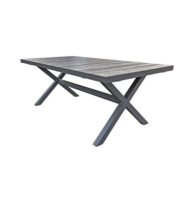 Gartentisch Rana grau rechteckig 100,0 x 202,0 x 75,0 cm