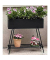 Blumenkasten Jasmin Metall anthrazit rechteckig 30,0 x 80,0 cm