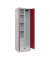 Putzmittelschrank Classic PLUS 080120-00 S10001 lichtgrau, rubinrot 60,0 x 50,0 x 195,0 cm, aufgebaut