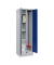 Putzmittelschrank Classic PLUS 080120-00 S10003 enzianblau, lichtgrau 60,0 x 50,0 x 195,0 cm, aufgebaut