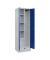 Putzmittelschrank Classic PLUS 080120-00 S10003 enzianblau, lichtgrau 60,0 x 50,0 x 195,0 cm, aufgebaut
