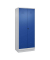 Putzmittelschrank Classic PLUS 080120-02 S10003 enzianblau, lichtgrau 80,0 x 50,0 x 195,0 cm, aufgebaut