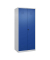 Putzmittelschrank Classic PLUS 080100-02 S10003 enzianblau, lichtgrau 80,0 x 50,0 x 185,0 cm, aufgebaut