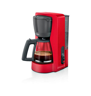 Kaffeemaschine TKA2M114 TKA2M114, rot/schwarz, 1200 W, 10-15 Tassen