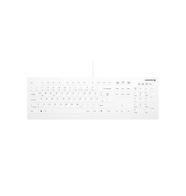 AK-C8112 Medical Keyboard mit IP68 Hygiene-Tastatur kabelgebunden weiß