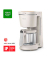 HD512000 Kaffeemaschine weiß, 10 Tassen