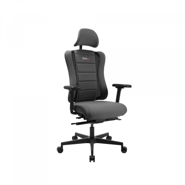 4014296759029 - Gaming Stuhl Sitness RS Pro AGR schwarz grau mit Armlehnen bis 110kg 4014296759029 Topstar
