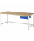 RAU Werkbank 2000x900x840-1040mm 1xSchublade-TA l.gre.bl