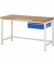 RAU Werkbank 1500x700x840-1040mm 1xSchublade-TA l.gre.bl