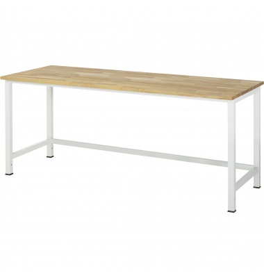 RAU Werktisch 900-1 2000x800x825mm B-Platte-25mm l.gr