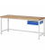 RAU Werkbank 2000x700x840-1040mm 1xSchublade-TA l.gre.bl