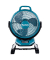 Bodenventilator DCF301Z Stufenlos blau/schwarz
