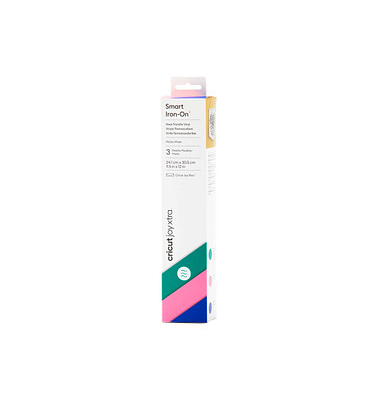 Joy Xtra Smart Iron-On Hibiskus-Muster Aufbügelfolie farbsortiert 24,1 x 30,5 cm, 