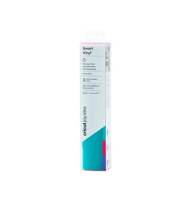 Joy Xtra Smart Vinyl Roller Skate Vinylfolie permanent farbsortiert 24,1 x 30,5 cm, 